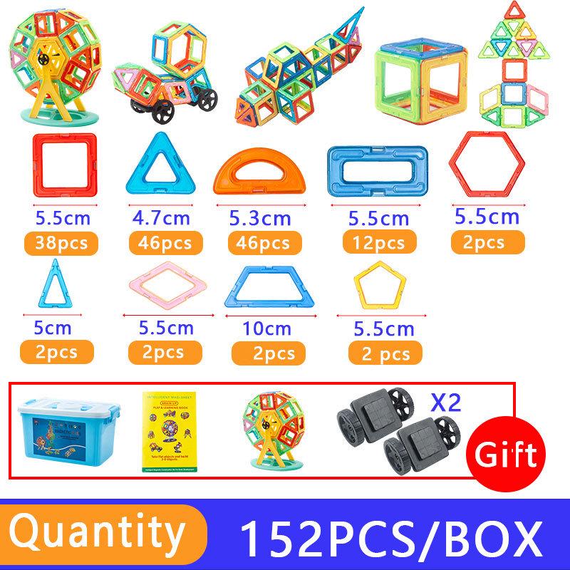 Magnetic Building Blocks for Kids - Educational and Strong Magnet Toy Set