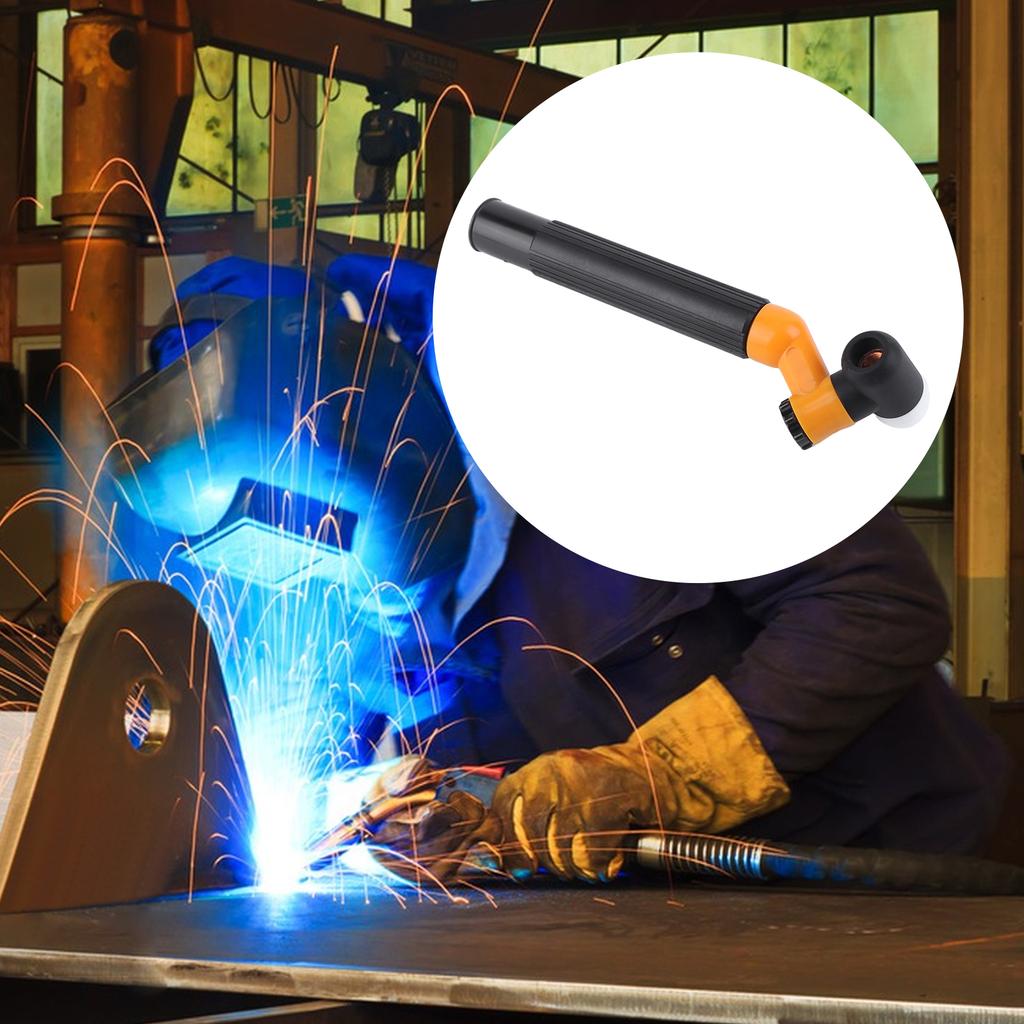 NR-17 360° Swivel Rotate Tig Torch Head with Handle Air Cooled Welding Torch Head Air Cooled Swivel Neck Welding Torch Head
