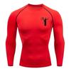 Comfortable Fitness T-shirt Men Guts Griffith Graphic Breathable Slim Fit Top Summer Gym Jogging Training Elastic Fitness Suit