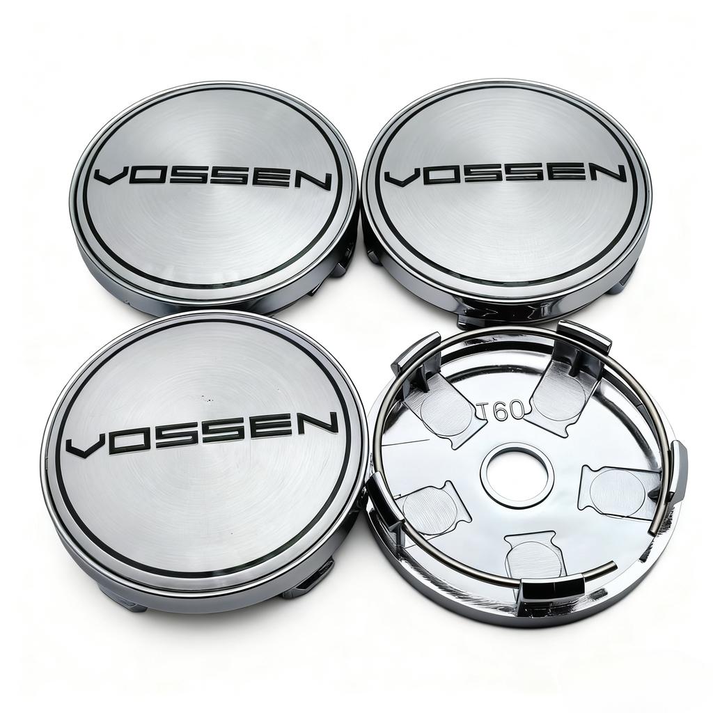 4 buc Embleme Logo Vossen Capace Centru Jantă Mașină 60MM Clip 56MM Jante Capace Butuc Capac Jantă Capac Praf Înlocuire Accesorii Auto