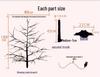 LED Birch Tree Light - Copper Wire Christmas and Landscape Decoration.