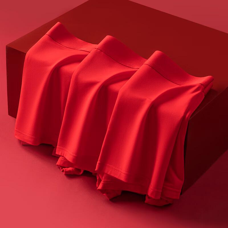 JEEP Men's Auspicious Red Modal Boxer Briefs