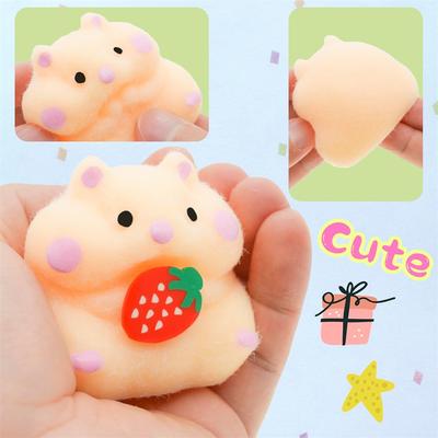 Taba Squishy Handgemachte Hamster Quetschspielzeuge Stressabbau Squishies Fidget Spielzeuge für Kinder Partygeschenke Dekompression Entlüftungsspielzeuge