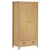 Day and Night - Day and Night Hill 2-door Wardrobe Solid Pine Wood 89x50x170cm