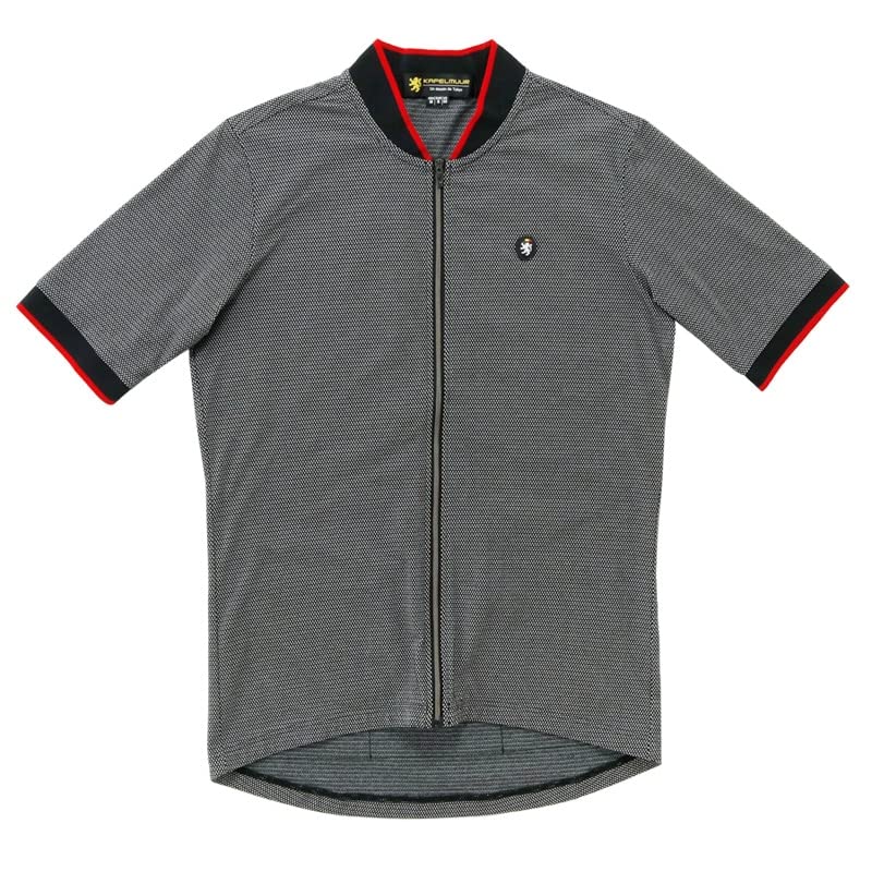 

Kapelmuur Unisex Short Sleeve Cycling Birdseye Cooling UV Size M Jersey, Fabric, Material, Quick-Drying, Protection, Black, чёрный