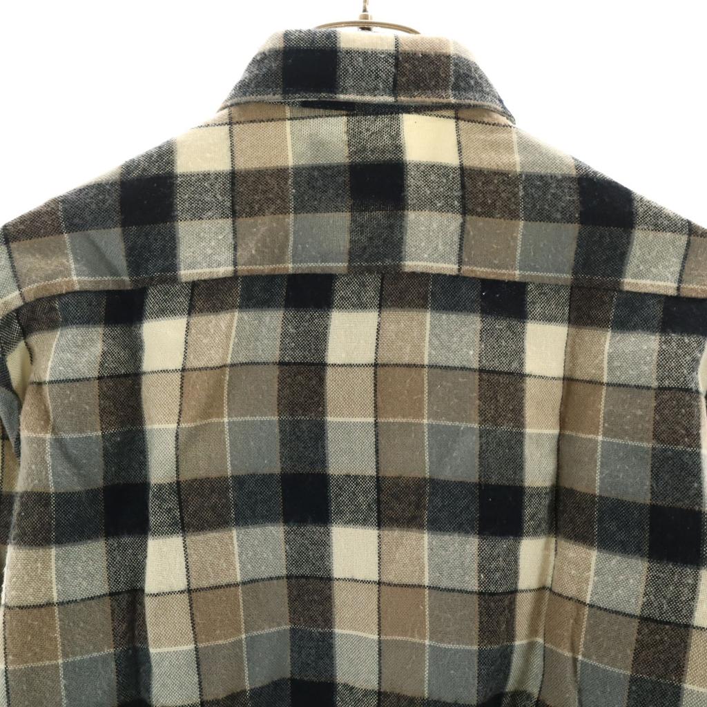 COUNTRY Squire byBlock 80er Jahre Vintage Karos Langarmhemd Grau Herren Gebraucht