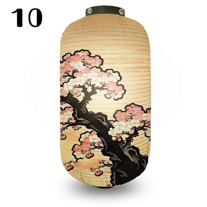 Retro Japanese Cloth Lantern Ukiyo-e Style Lantern Bistro Sushi Restaurant Izakaya Pub Decor Sign New Year Outdoor Decoration