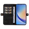 YIKATU YK-002 For Samsung Galaxy A35 5G Wallet Case PU Leather Flip Stand Phone Cover with Outer Card Slot