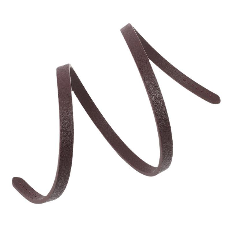 Svart PU-läder handstydd rem - Handväsketillbehör