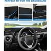 FIILINES Husă de bord personalizată pentru Toyota Corolla 2014-2018 Accesorii Covoraș de acoperire pentru planșa de bord Parasolar anti-orbire Protector anti-alunecare