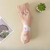 10 Pairs of Women's Summer Thin Old Jacquard Anti Hook Silk Loose Mouth Mid Aged Tube Socks