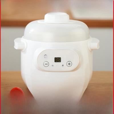 Wasserdichter elektrischer Keramik-Schmortopf, automatischer Smart Cooker für Haferbrei und Suppe, perfektes Haushaltsgeschenk