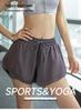 Women's Quick-Dry Running Yoga Shorts - Lightweight, Loose Fit, Anti-Exposure Fitness Shorts for Spring/Summer