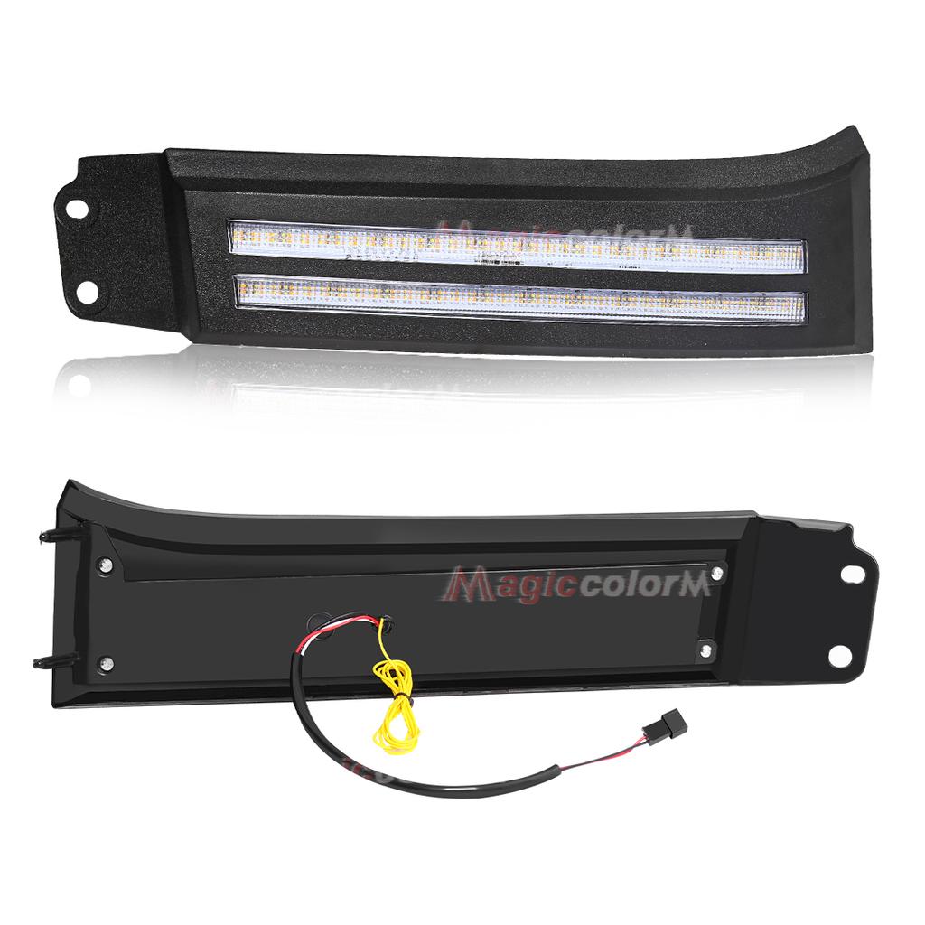 Daytime Running Light For Toyota Tundra 2007~2013 Headlight For Sequoia 2008~2017 LED Fornt Bumper Fog Lamp Car Accessories 12V