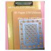 Die Metal Big Background Size Cutting Dies Frame Craft Cutting Die Embossing Stencil For Handmade
