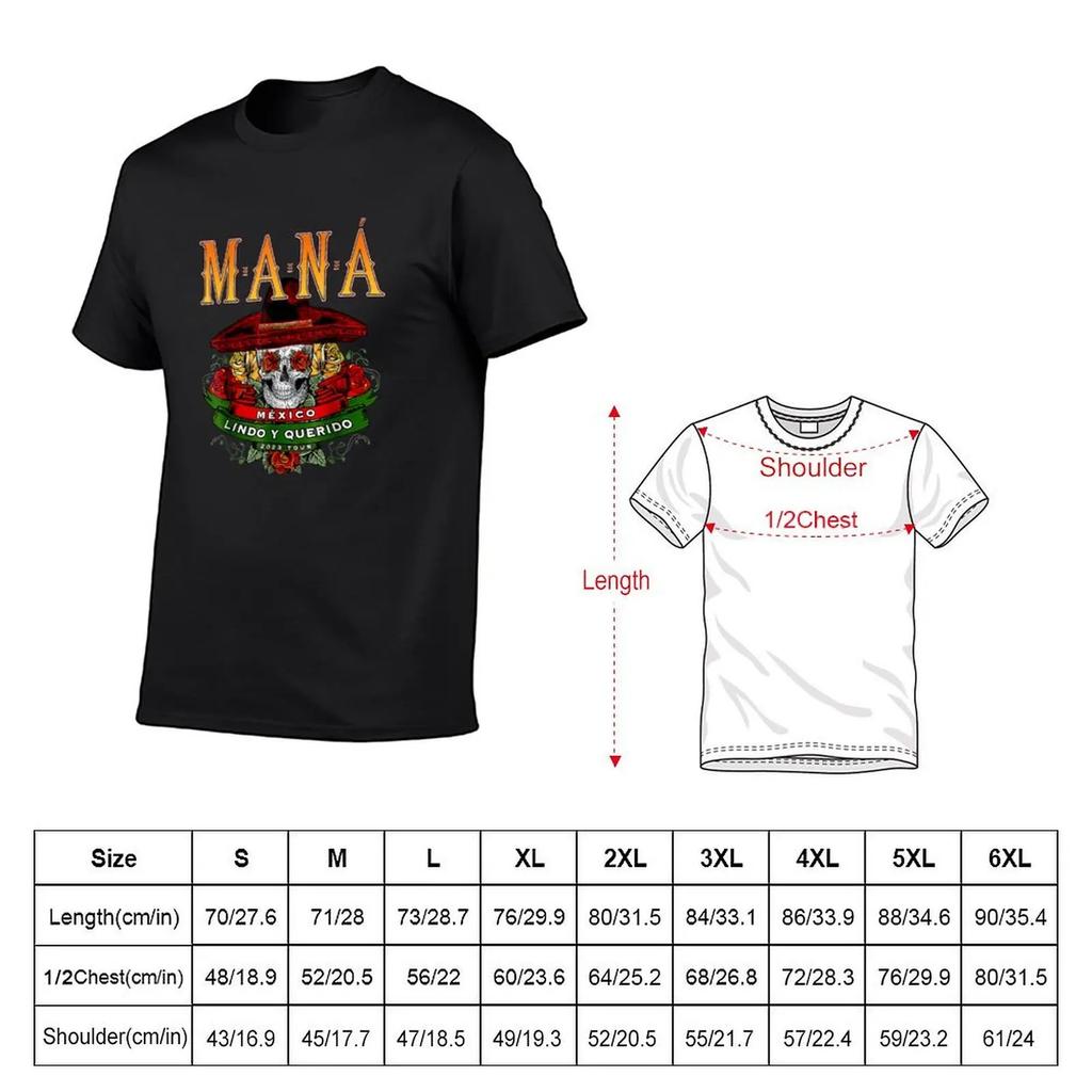 Mana 2023 Mexico Lin Do Y Querido Shirts Cincor De Mayo T-Shirt T-Shirt Shirts Graphic Tees Mens T Shirts Pack