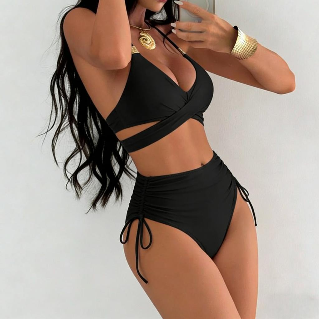 Women’s  Two-Piece Bikini Swimsuit Sport Swimwear