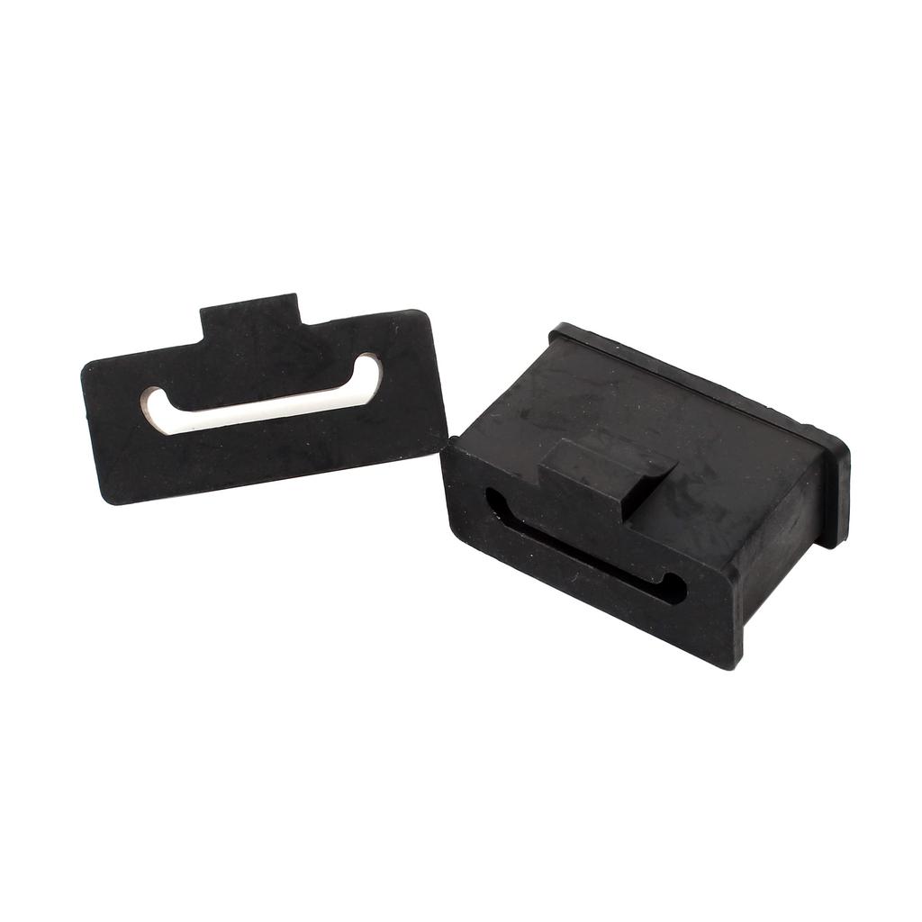 Black Muffler Hanger Bracket Exhaust System Muffler Saddlebag Support Bracket for Harley Tour Glide