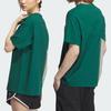 Adidas Originals Graphic Short Sleeve Tee With Trefoil And 3-Stripes Block Unisex Tops Forest-Green IU4807