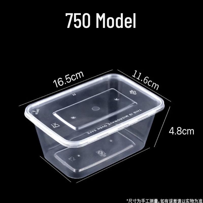 Disposable Microwaveable Takeout Food Containers