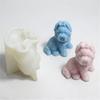 Puppy Candle Molds Lovely Dogs Silicone Mould DIY Baking Molds Craft Soap Mould
