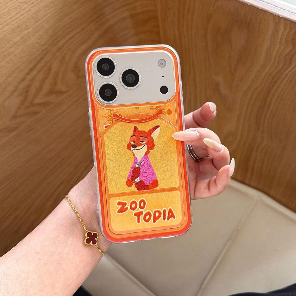 Zootopia Anti-Drop Stand Case for iPhone 14/13/12/11 Pro Max