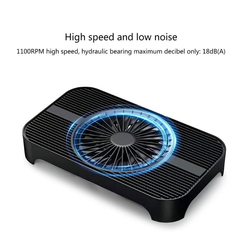 Leiser 290-mm-170-mm-USB-Lüfter, für Receiver-DVR-Computerschrankkühlung, 5-V-USB-Stromkühlungsgehäuselüfter für Router