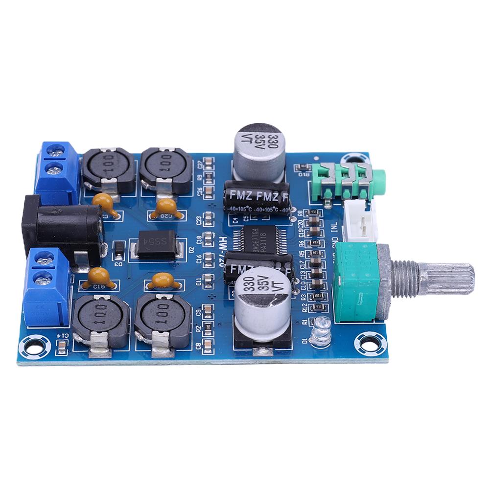 HD Digital Stereo Amplifier Output 2x45W TPA3118D2 Audio Power Amplifier Board 3A DC 12-28V Dual Channel for Home Audio System