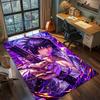Naruto Anime Rug Carpet Large Area Rug Non Slip Washable Floor Mat Gamer Room Bedroom Home Decor -QJY