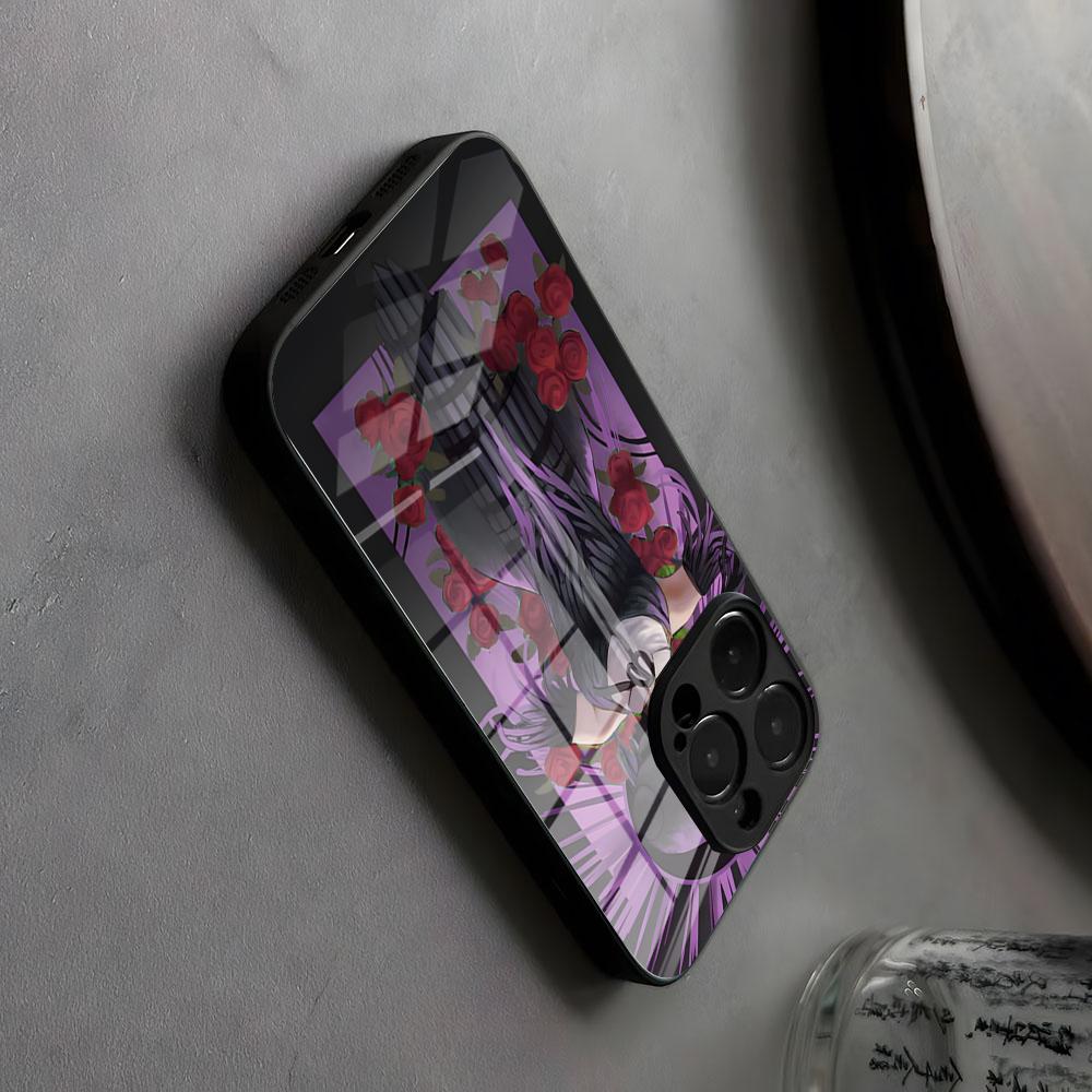 Reze Beauty Japan Anime Phone Case Glass For IPhone17 Air 16 15 17 14 Pro Max 13 12 Simple Style 11 X XS XR Plus For Samsung S 2