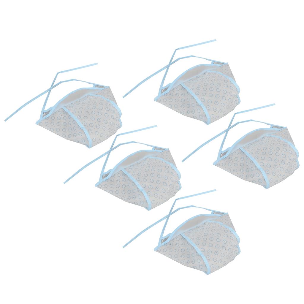 5PCS Hair Highlighting Cap Disposable Coloring Hairdressing Frosting Dye Hat with Plastic Hook for Hair Salon