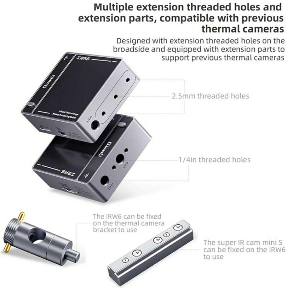 

QIANLI IRW6 Infrared Thermal Image Wireless Transfer Module WiFi Real Time Sharing for Super Cam Series A