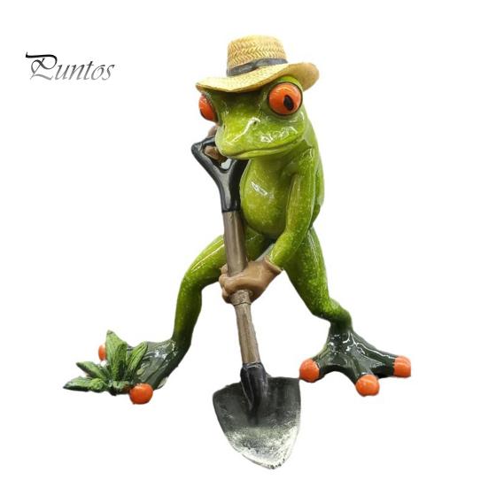 

Садовая лягушка, держащая лопату, зеленая лягушка, смоляная статуэтка, фермерское животное, скульптура, украшение для домашнего офиса, рабочего стола, украшение для сада в помещении и на открытом воздухе зелёный