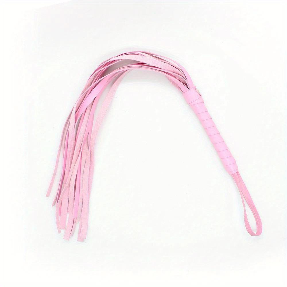 1pc Long Whip, SM Props Whip, Adult Games Flogger For Role-playing, Flirt Spanking Leather Whip, Sex Toys For Men Women Couple