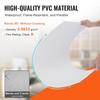 Ceiling Tiles 10-Pack 24 X 24 In PVC Foam Fire-Rated Smooth White