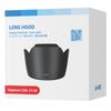 Professional Lens Hood LH-60T for RF 75-300/EF-S 55-250 II Lens 58mm Snap On Camera Lens Shade Cover