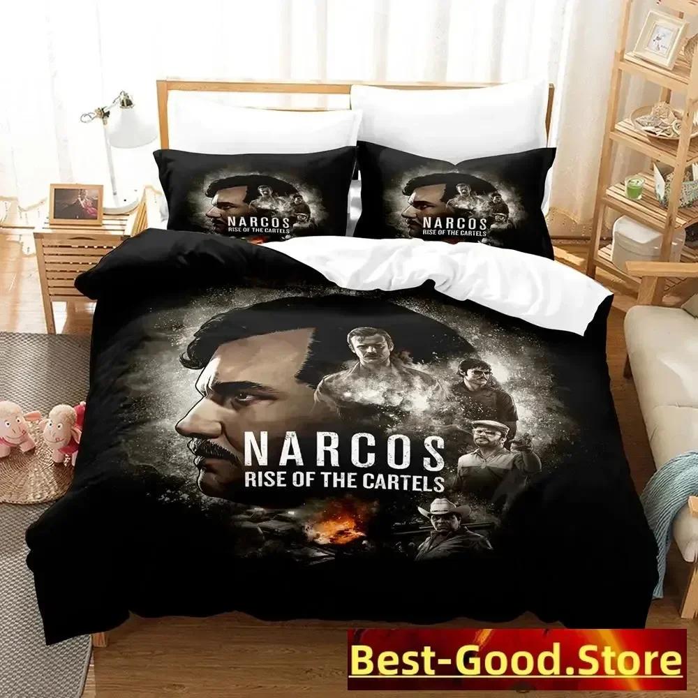 Personelity Narcos Bedding Set Single Twin Printed Bed Set With Pillowcase Bed Duvet Cover Single Double Queen Super King Size