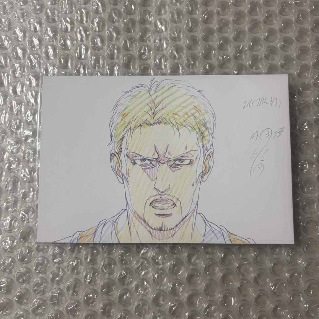 

[USED] Attack on Titan TSUTAYA MAPPA Original Art Bonus Postcard Liner