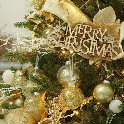 30 Pieces Xmas Tree Hanging Decorations Christmas Ball Ornaments Window Home Pendants