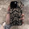 Dragon Pattern Rich Character Is Suitable for Apple 16 Mobile Phone Case Iphone15plus New 14promax Premium 13 Color Silver Case