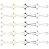20 Pcs Trousers Tighter Clip Trousers Waist Tightener Trouser Button No Sewing Required for Trouser Legs