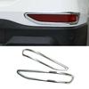 Chrome 2X Rear Fog Lamp Bumper Light Cover Trim For Chevrolet Equinox 2017-2021