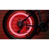 SHOP-STORY - LED BICYCLE WHEEL PINK : Lot de 2 Valves à LED pour Roues de Vélo Moto Voiture - Couleur Rose
