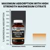Carbamide Forte Magnesium Citrate Tablets 2400mg Per Serving 120 Count Muscle Recovery Energy Support