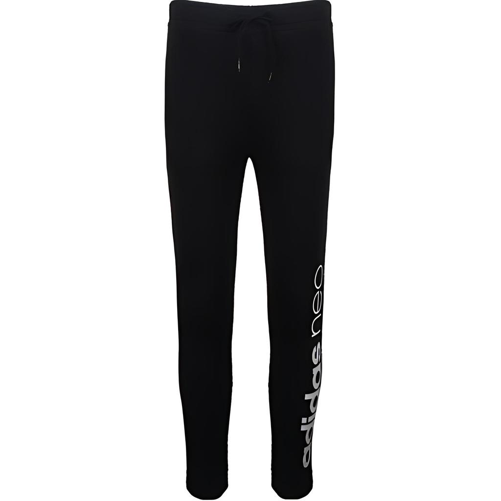 Adidas Neo M Ce Aneo Fl Tp Lifestyle Series Lace-Up Comfortable Brand Logo Knitted Sports Pants Men Pants Black CE3512