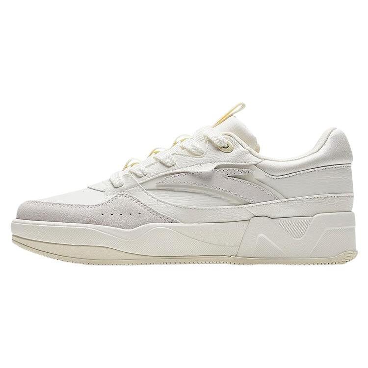 New Anta C37 Series Slip Resistant Cushioning Low Top Skateboard Shoes Women's White 922338003-1