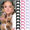 30-piece Set of Bow Hairpins Duckbill Clips Ballet Style Ribbon Small Hairpins Dopamine Sweet Braided Hair Accessories