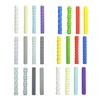 4Pcs Silicone Pencil Grips Ergonomic Textured Sleeves for Kids Adults Anxiety Relief Smooth Writing Pen Cover