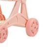Dollhouse Shopping Cart Set Kitchen Cut Fruit Toys Supermarket Stroller Simulation for Kids Gifts