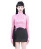 Kwajipyuliti Black Cotton Belted Skirt